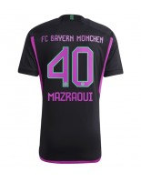 Bayern Munich Noussair Mazraoui #40 Venkovní Dres 2023-24 Krátký Rukáv